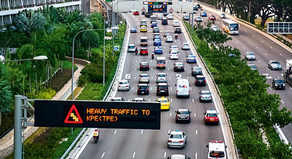 Singapur proti motoristům
