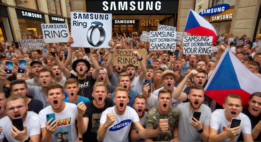 Proč chytrý prsten od Samsungu vynechá Česko? Fanoušci kvůli tomu běsní