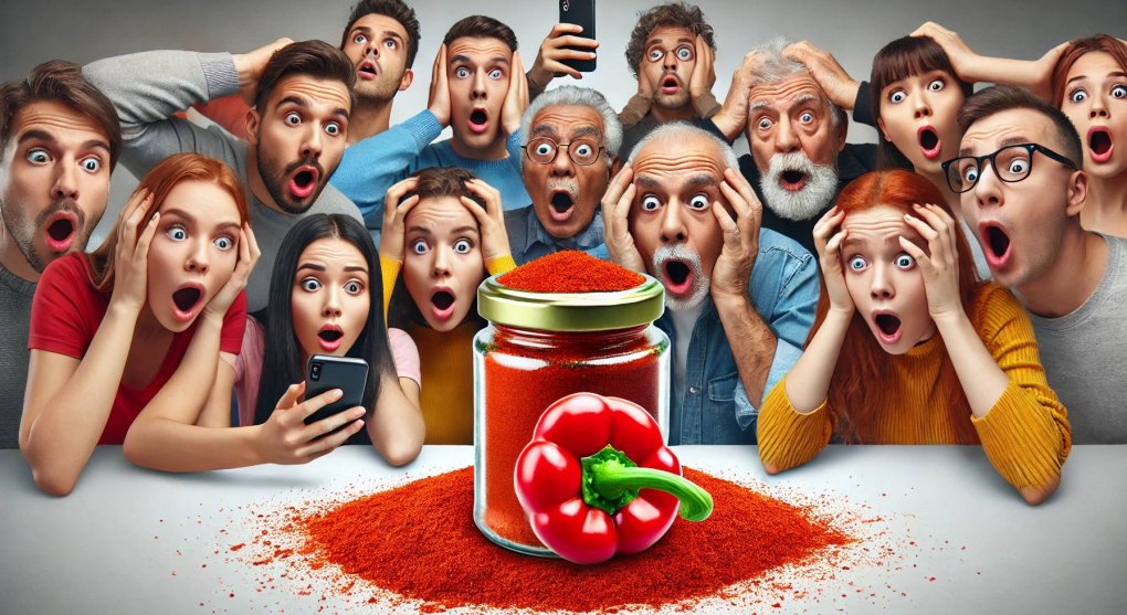 Lidé na sociálních sítích zjistili, že se koření paprika dělá z papriky, a jsou zklamaní