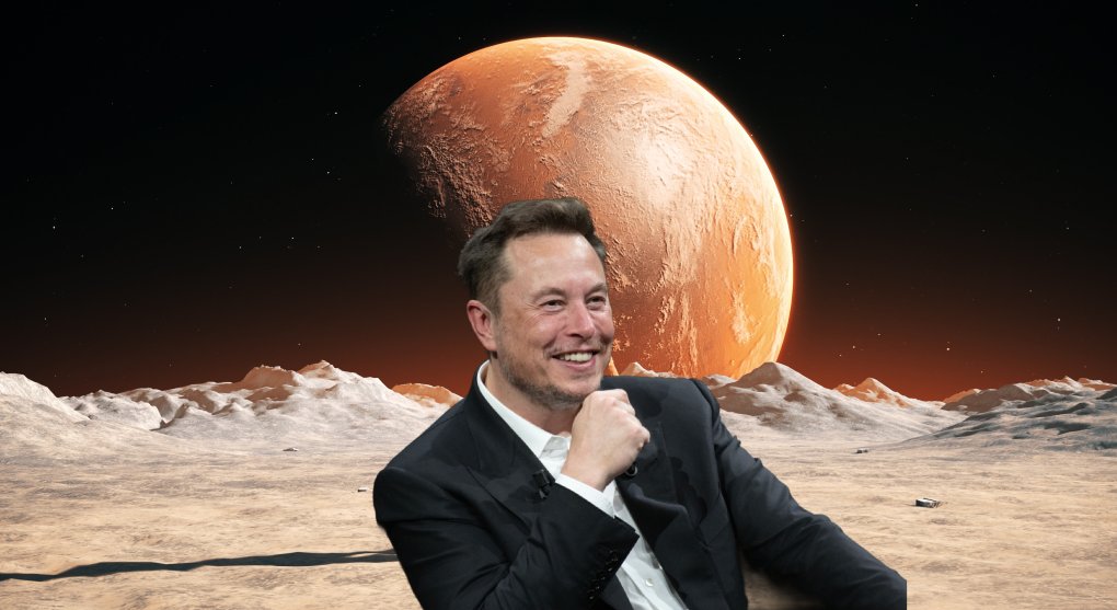 Elon Musk plánuje vyslat na Mars první let bez posádky v roce 2026