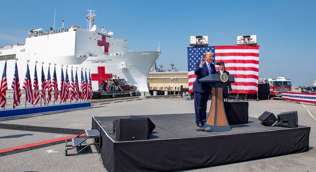 Trump, peníze a covid-19