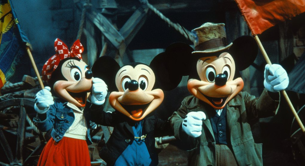 Mickey Mouse na barikádách. Maskoti z Disneylandu zakládají odbory, chtějí lepší zacházení