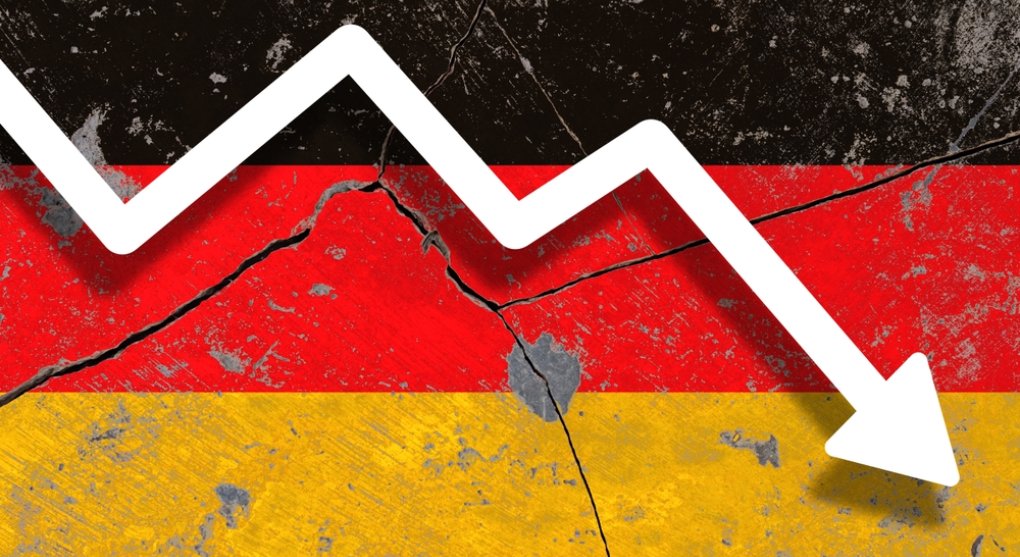 Špatná zpráva i pro Česko: německá ekonomika bude letos pokračovat v poklesu
