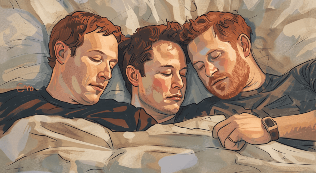 Překvapí vás, jak spí Elon Musk, princ Harry nebo Mark Zuckerberg