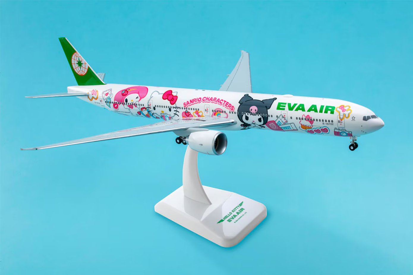 EVA Air uvádí nové letadlo Hello Kitty na trase Chicago-Tchaj-pej