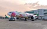 EVA Air uvádí nové letadlo Hello Kitty na trase Chicago-Tchaj-pej