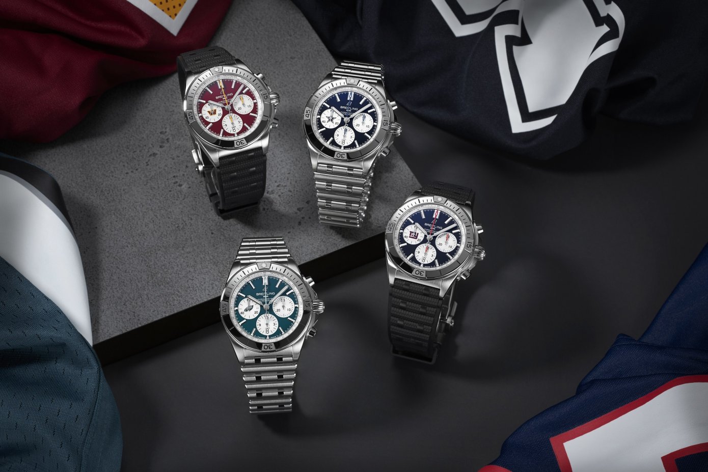 Breitling představuje exkluzivní kolekci hodinek ve spolupráci s NFL