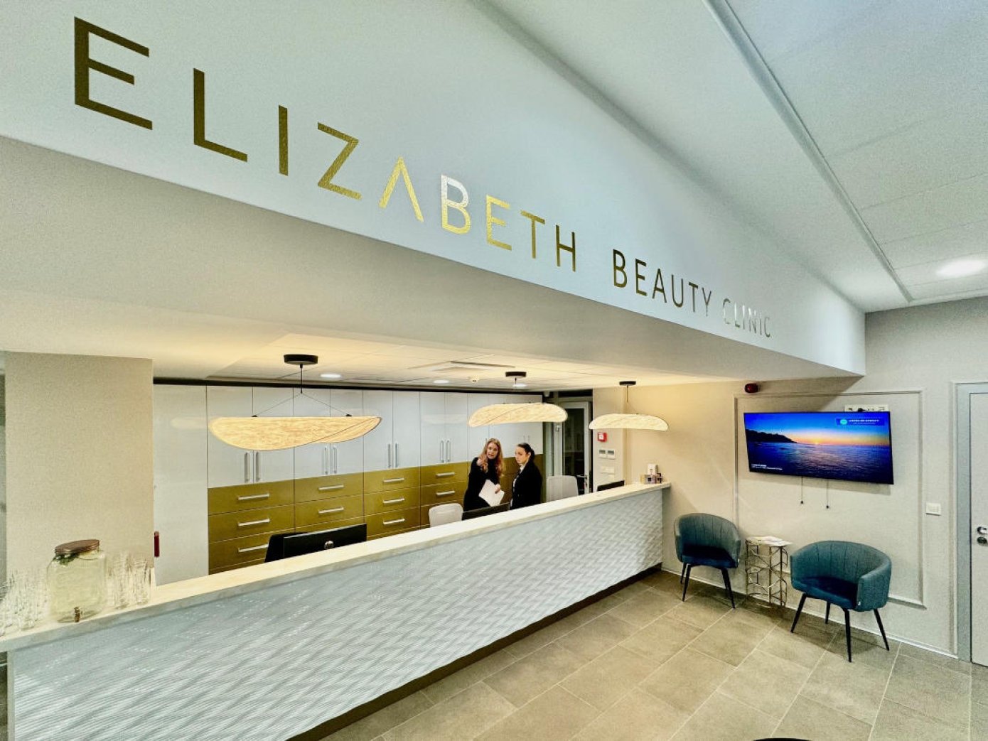 Prostory Elizabeth Beauty Clinic jsou nové a moderní